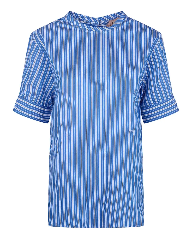 N° 21 striped blouse - Blau Blau