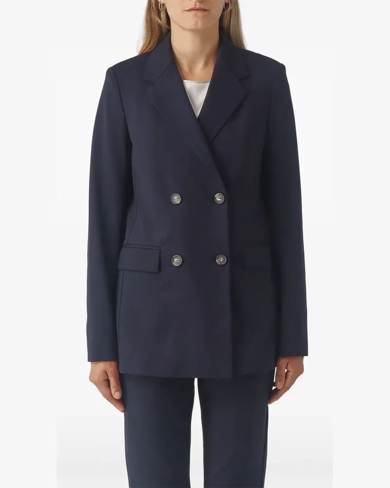 Max Mara Cono double-breasted blazer - Blau Blau
