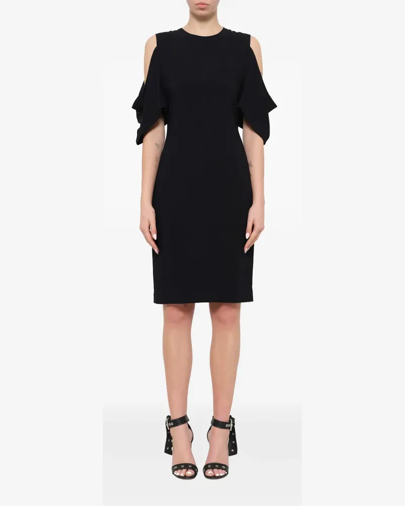 Givenchy Cold Shoulder' Seidenkleid - Schwarz Schwarz