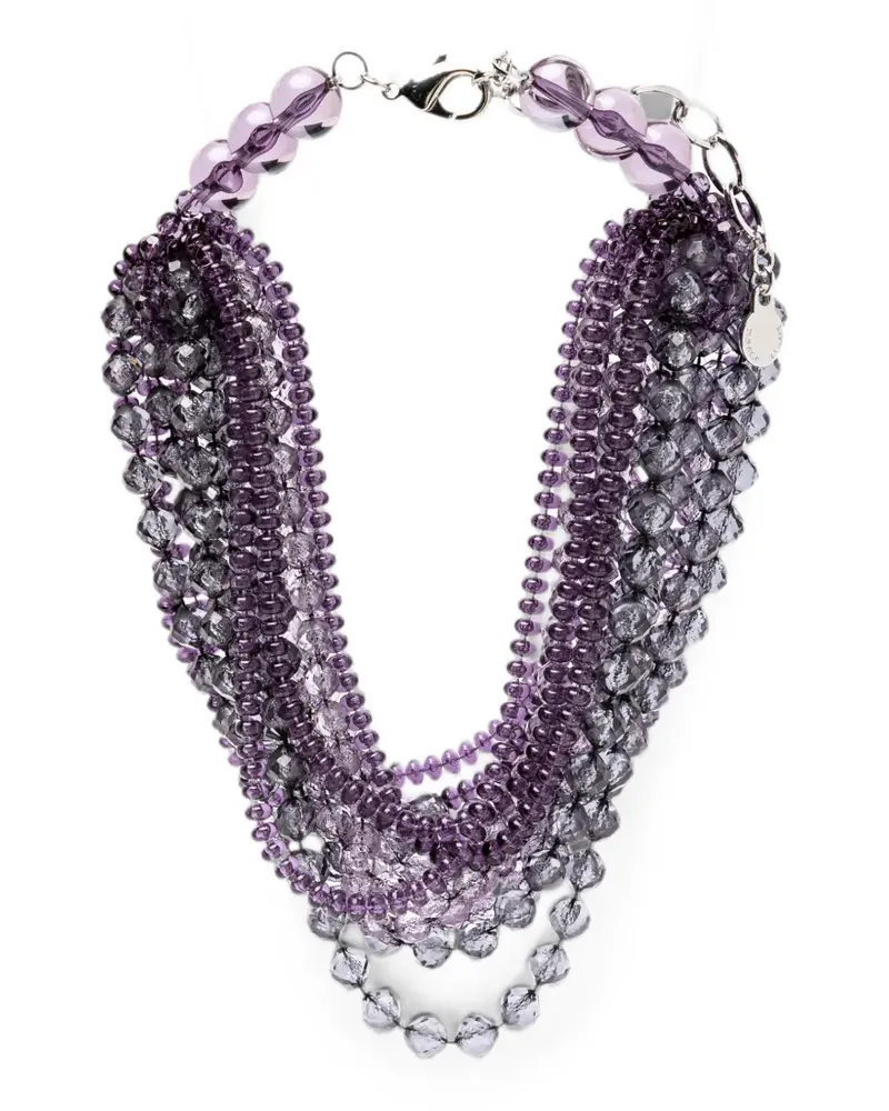 Emporio Armani Halskette im Layering-Look - Violett Violett