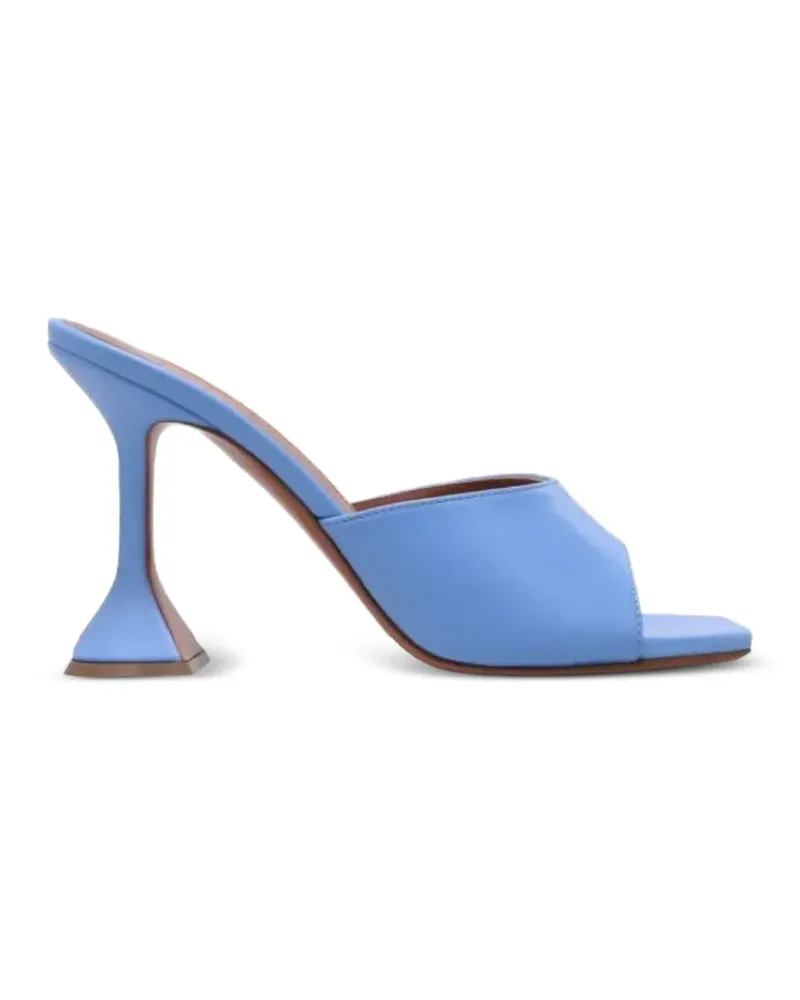 Amina Muaddi Lupita Sandalen mit Absatz - Blau Blau