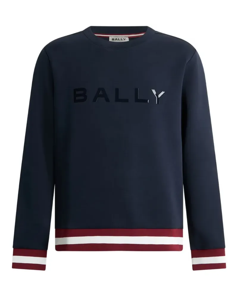 Bally Sweatshirt mit Logo-Print - Blau Blau