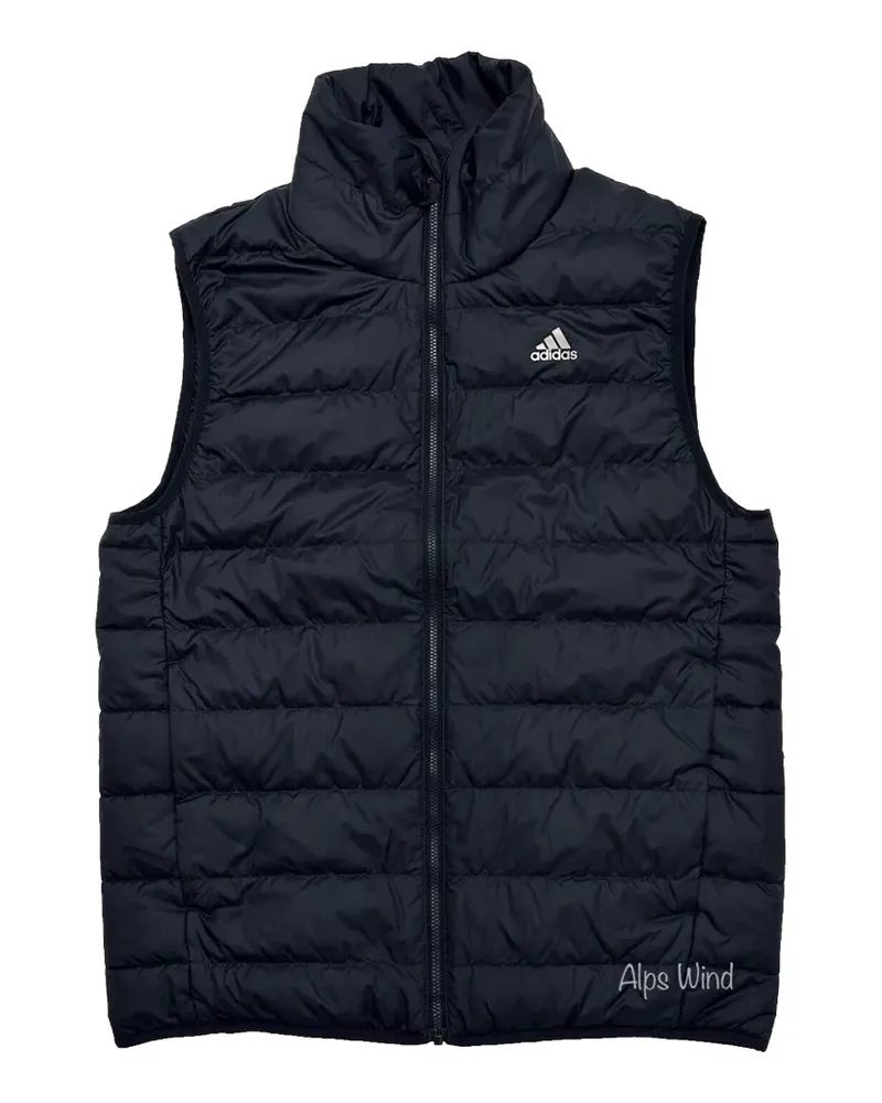 adidas Todown Down Weste mit Logo-Detail - Blau Blau