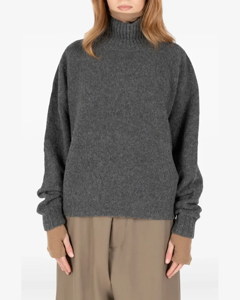 Société Anonyme Dakota Strickpullover mit Rollkragen - Grau Grau