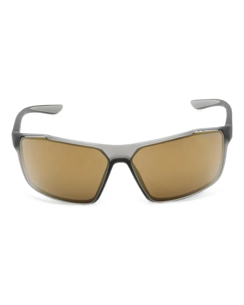 Nike Windstorm rectangle-frame sunglasses - Grau Grau