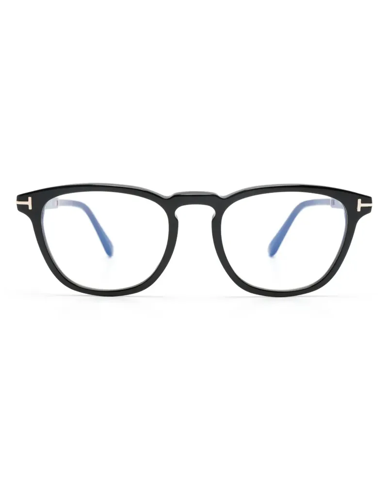 Tom Ford Brille mit eckigem Gestell - Schwarz Schwarz