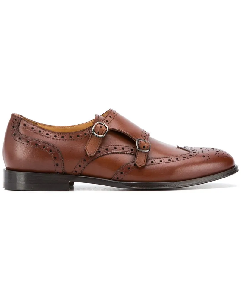 Scarosso Kate' Monk-Schuhe - Braun Braun