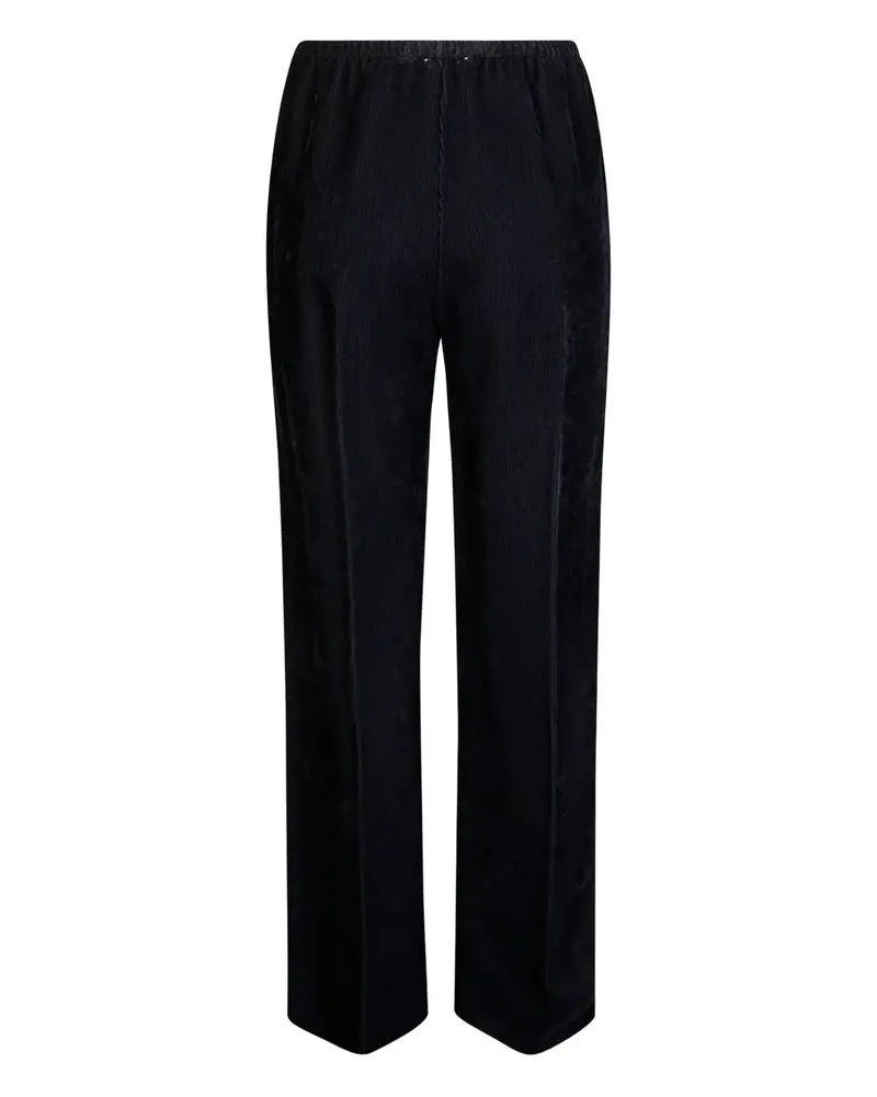 forte_forte Hose mit geradem Bein - Schwarz Schwarz