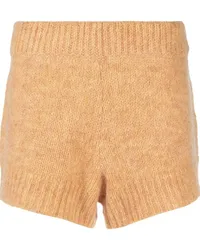 ROTATE Birger Christensen Gestrickte Shorts Orange