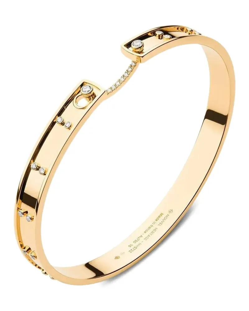 Nouvel Heritage 18kt Picnic in Paris Gelbgoldarmband mit Diamanten Gold
