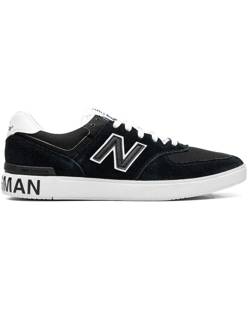 New Balance AM574 Junya Watanabe Black Sneakers - Schwarz Schwarz