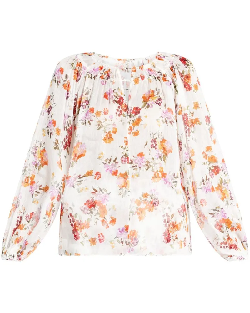Aje. Cyma Bluse - Weiß Weiß