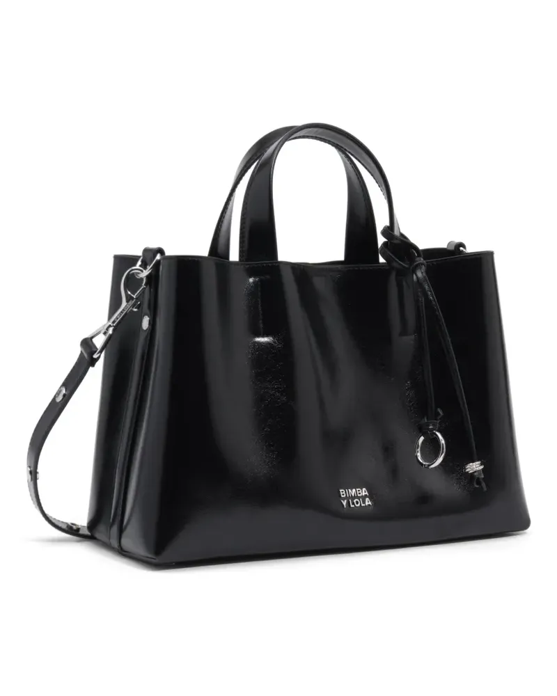 BIMBA Y LOLA Große Chihuahua Tote Bag - Schwarz Schwarz