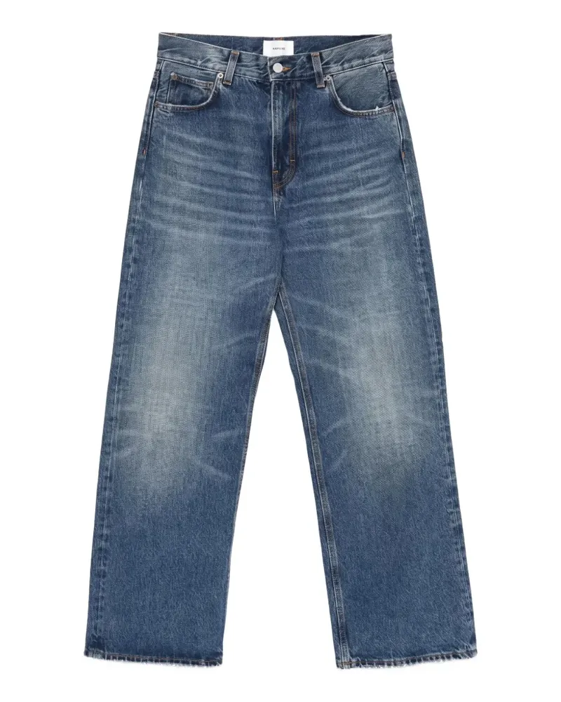 Haikure faded straight-leg jeans - Blau Blau