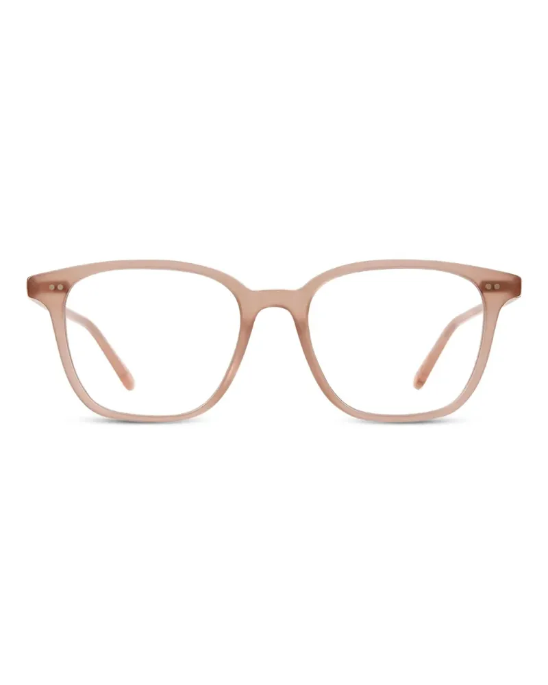 Garrett Leight Eckige Carina Brille aus Azetat - Rosa Rosa