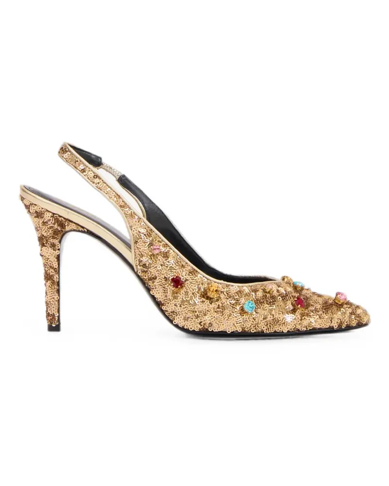 Isabel Marant Pafya Pumps mit Pailletten - Gold Gold