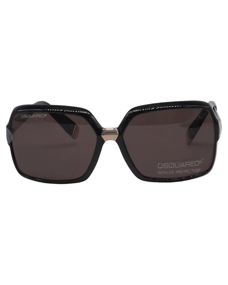 Dsquared2 oversized sunglasses - Schwarz Schwarz