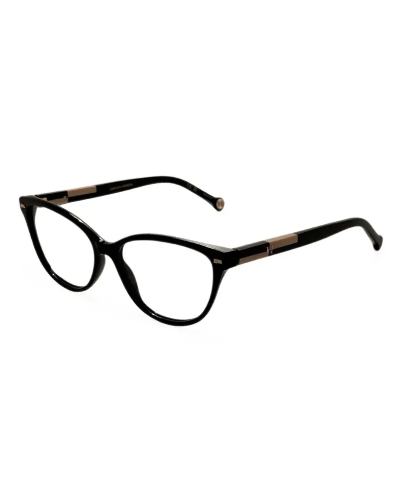 Carolina Herrera New York cat-eye frame glasses - Schwarz Schwarz