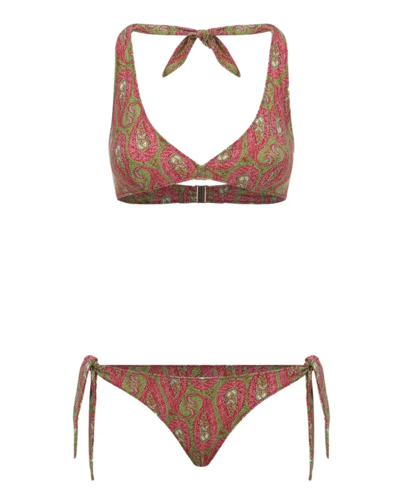 Etro paisley bikini - Rot Rot
