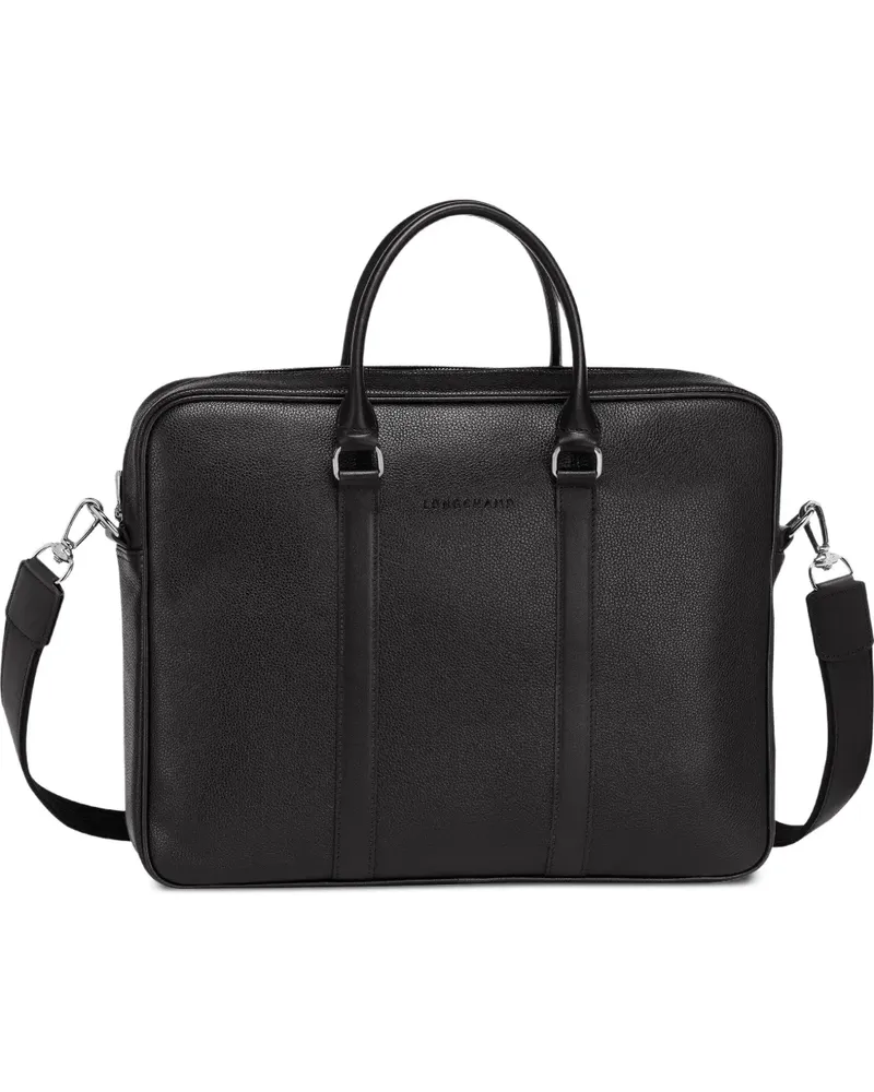 Longchamp Le Foulonne Laptoptasche - Schwarz Schwarz