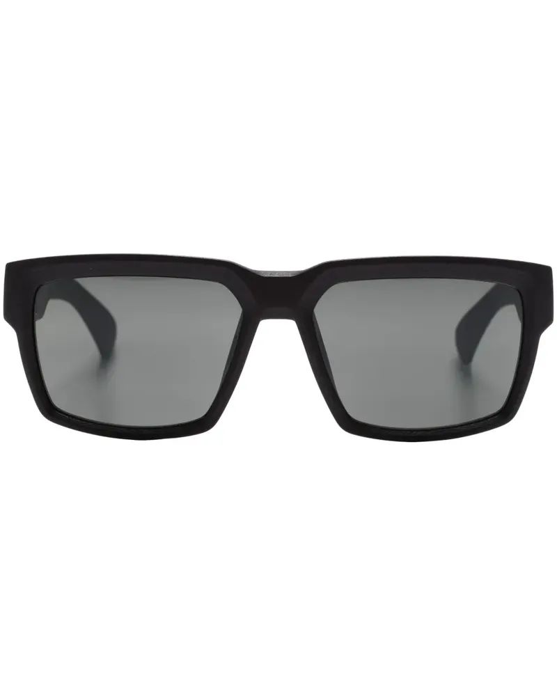 Mykita Musk Sonnenbrille mit eckigem Gestell - Schwarz Schwarz
