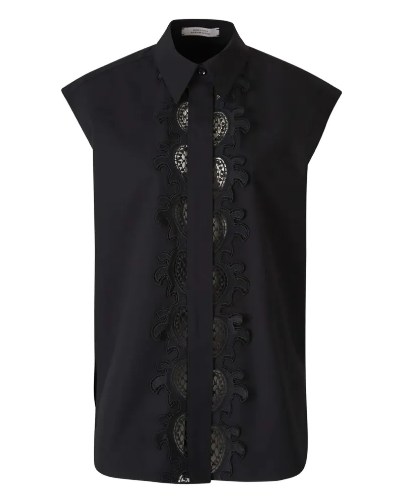 Dorothee Schumacher Hemd aus Spitze - Schwarz Schwarz
