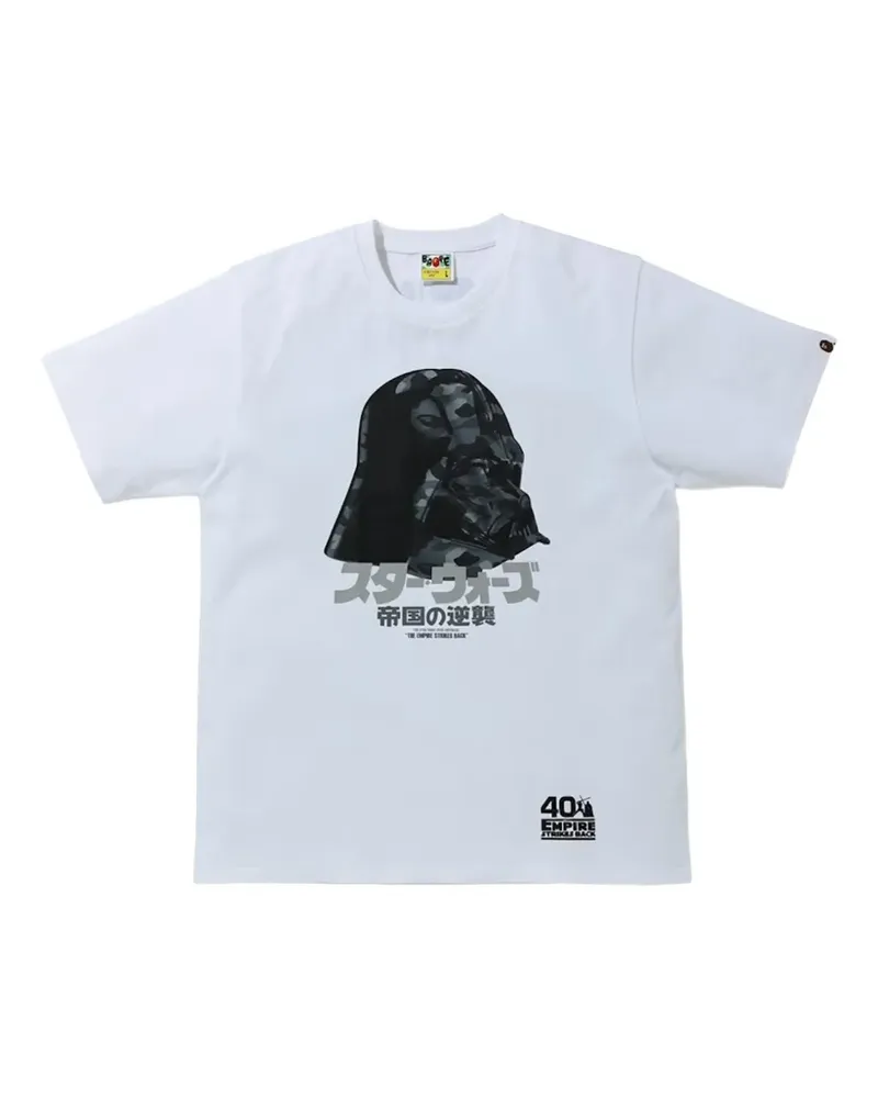 BAPE x Star Wars Darth Vader T-shirt - Weiß Weiß