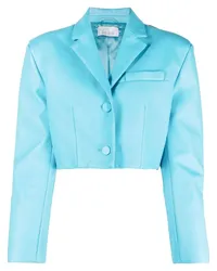 Giuseppe di Morabito Einreihiger Cropped-Blazer Blau