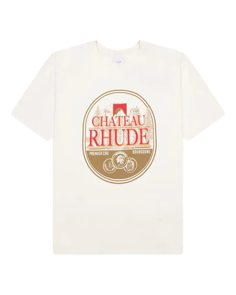 RHUDE Premier Cut T-Shirt - Weiß Weiß