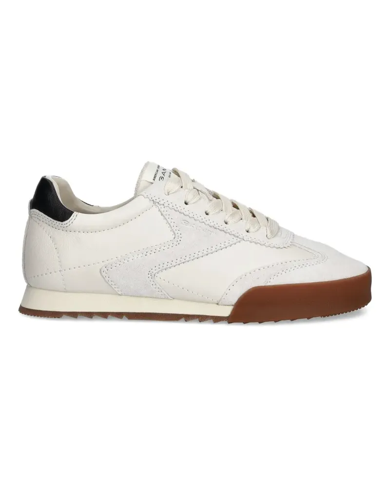 Gant Baylle suede panelled sneakers - Nude Nude