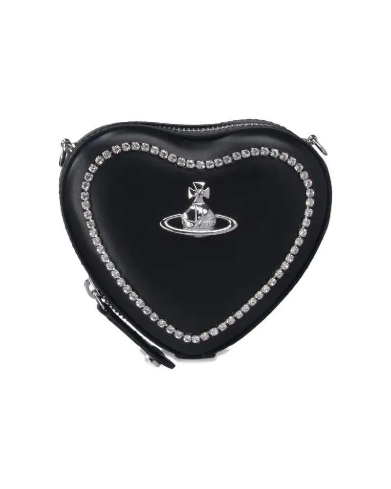Vivienne Westwood Schultertasche aus Leder - Schwarz Schwarz