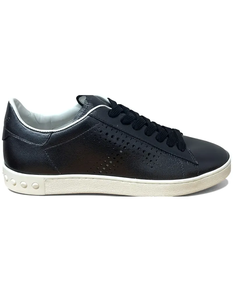 TOD'S Sneakers mit perforiertem Detail - Schwarz Schwarz