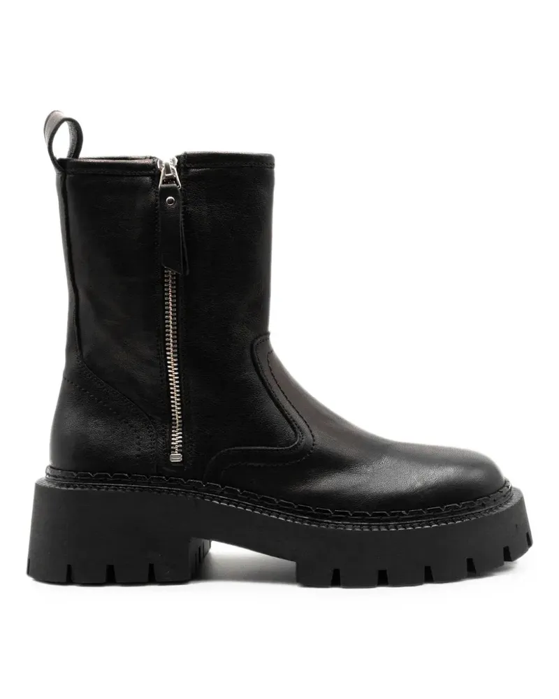Vic Matié platform lug-sole boots - Schwarz Schwarz