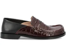 Campo Loafer mit Kroko-Optik - Braun