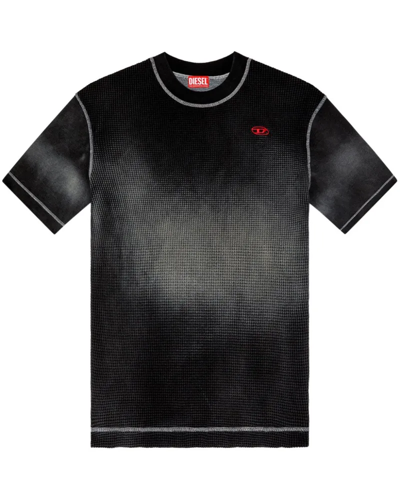Diesel S-Wafycol T-Shirt - Schwarz Schwarz