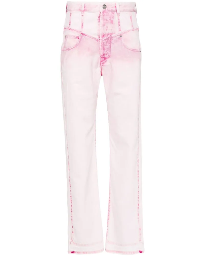 Isabel Marant Jeans mit geradem Bein - Rosa Rosa