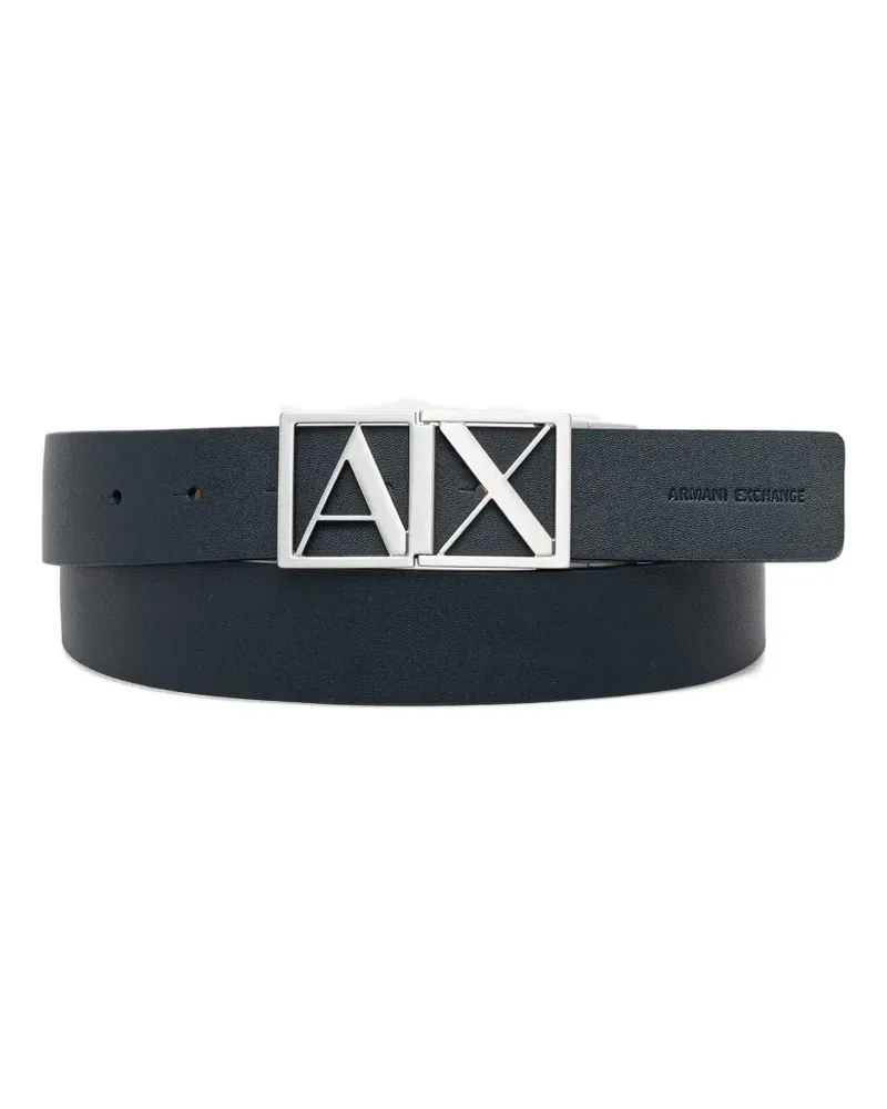 Armani Exchange reversible belt - Blau Blau