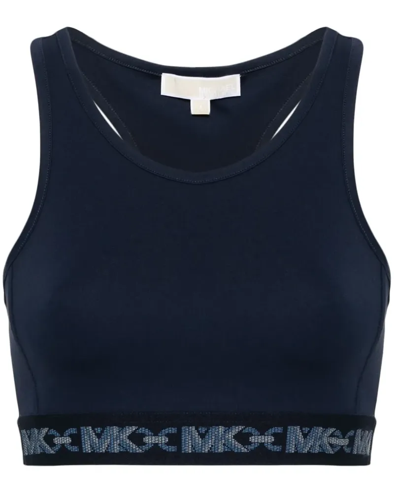 Michael Kors Sport-BH mit Logo - Blau Blau