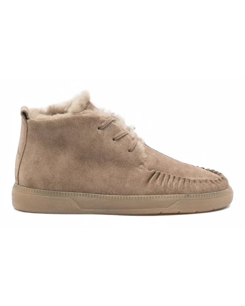 Kennel & Schmenger Pop Stiefel mit Shearling-Besatz - Nude Nude