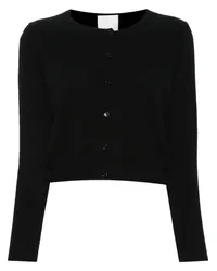 ALLUDE Cardigan aus Kaschmir Schwarz