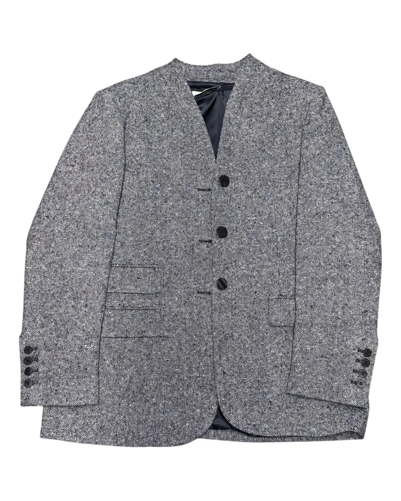 Caractère single-breasted blazer - Blau Blau