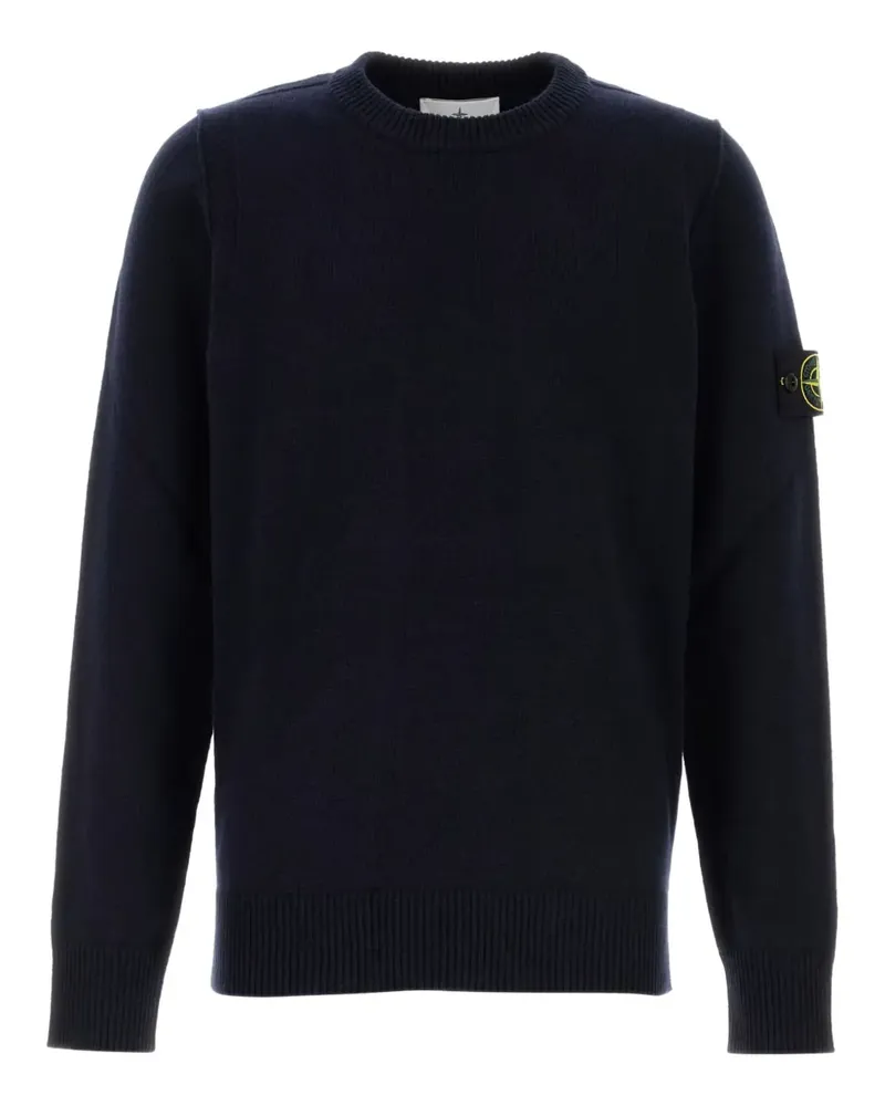 Stone Island 5100072 Pullover mit rundem Ausschnitt - Blau Blau