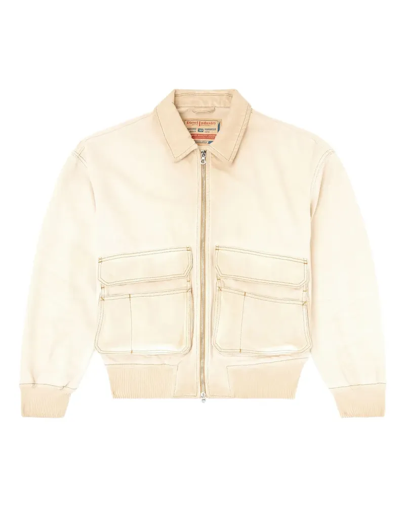 Diesel D-Kurz Jacke - Nude Nude