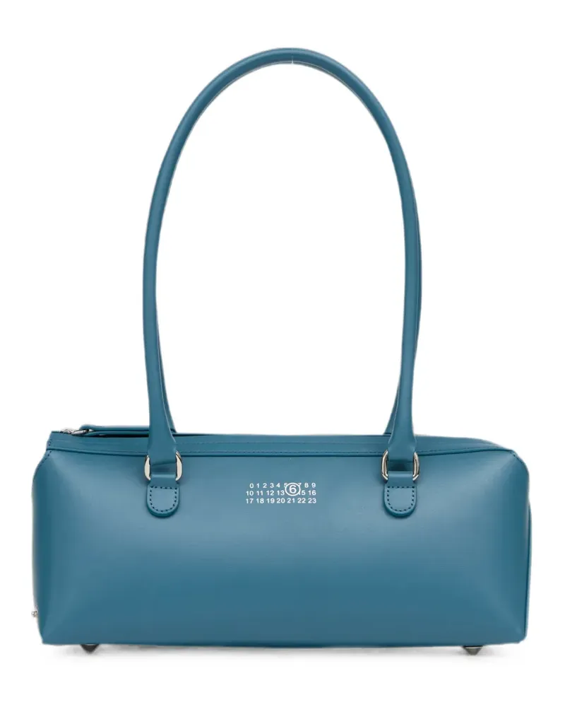 Maison Margiela small Bauletto east-west bag - Blau Blau