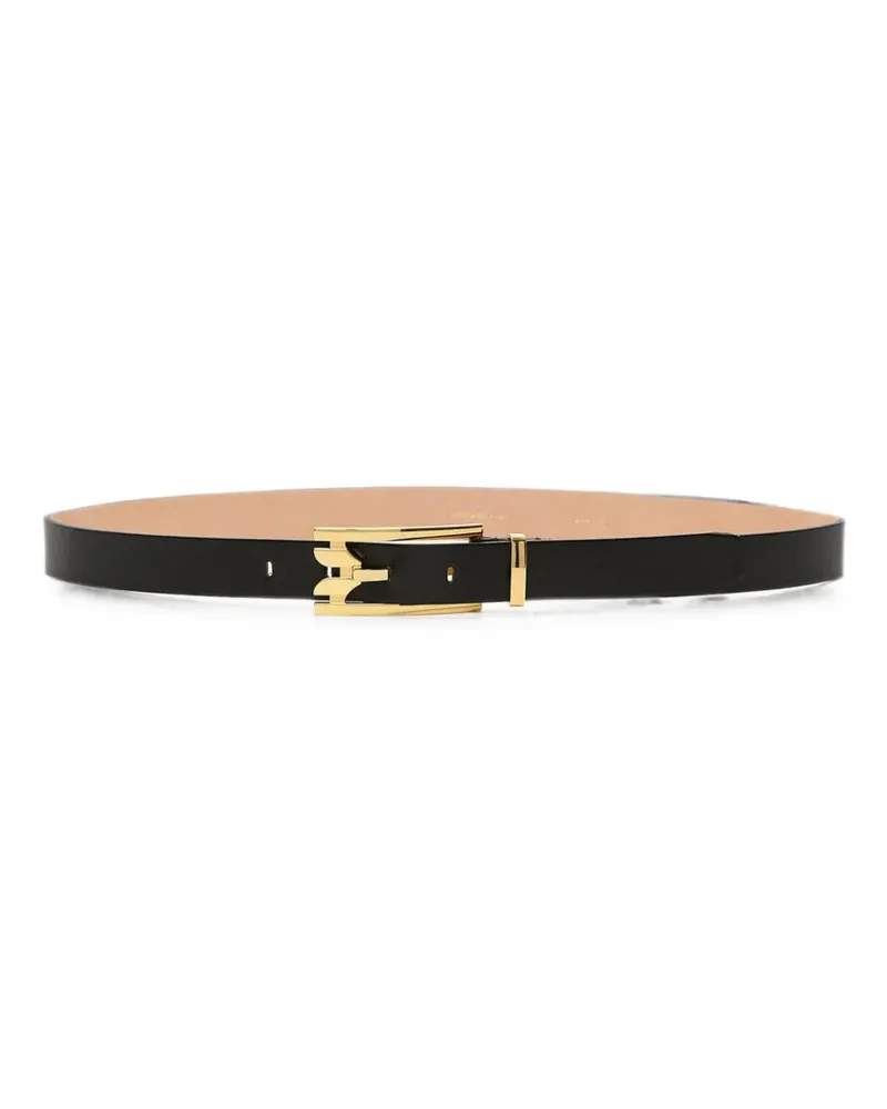Victoria Beckham Dorian pin-buckle belt - Schwarz Schwarz