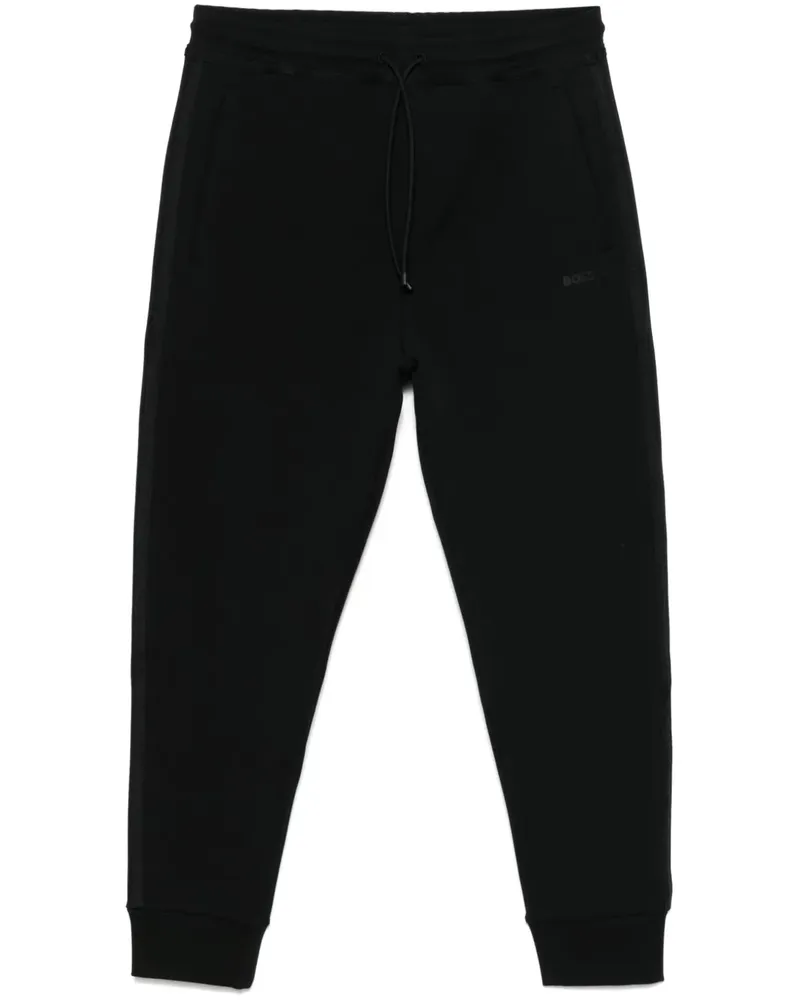 HUGO BOSS Jogginghose mit vorstehendem Logo - Schwarz Schwarz