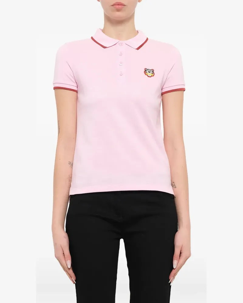 Kenzo Tiger Poloshirt - Rosa Rosa
