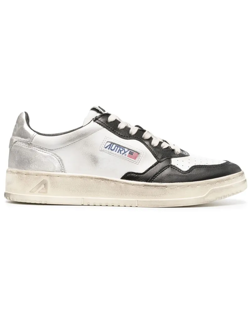 AUTRY Super Vintage Low-Top-Sneakers - Weiß Weiß