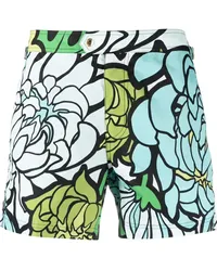 Tom Ford Badeshorts mit Blumen-Print Blue