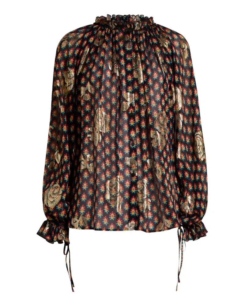 Etro Langärmeliges Hemd - Schwarz Schwarz